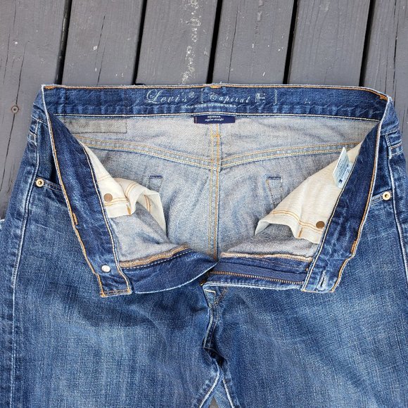 Super Rare Levi's Big E Hesher denim jeans - Picture 4 of 11